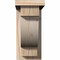 Ekena Millwork Alpine Smooth Corbel w/Backplate, Douglas Fir, 5 1/2"W x 12"D x 12"H COR06X12X12ALP01SDF - alternate 4
